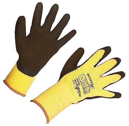 PowerGrab Thermo Gr.10/XL gelb Strickhs. Latex m. Acrylfutter PowerGrab Thermo Gr.10/XL gelb Strickhs. Latex m. Acrylfutter von Keron