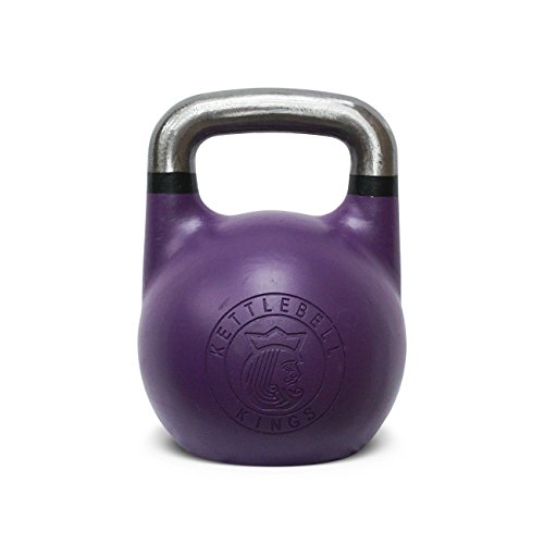 Kettlebell Kings | Competition Kettlebell Weights For Women & Men | Designed For Comfort in High Repetition Workouts | Superior Balance For Better Workouts (22 KG) von Kettlebell Kings