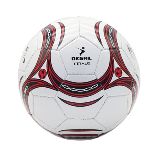 Kexpery Aufblasbarer Fußball aus PVC, Trainingsfußball, Größe 5, Profi-Fußball für das sportliche Spielspiel von Kexpery