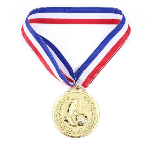 Kexpery Medaillen für Schulspiele, aus Zinklegierung, Medaillen für Wettbewerb, Sportkollektion, verschleißfest, Dekoration, Schulbedarf von Kexpery