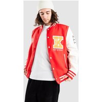 Key Street Varsity Jacke red Key Street Varsity Jacke red von Key Street