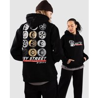 Key Street Wheels Hoodie black von Key Street