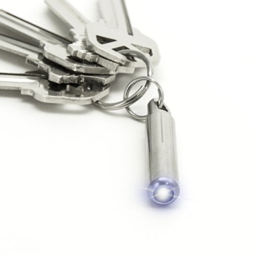 KeySmart Nano Taschenlampe | Edelstahl Schlüsselanhänger Taschenlampe KeySmart Nano Taschenlampe | Edelstahl Schlüsselanhänger Taschenlampe von KeySmart