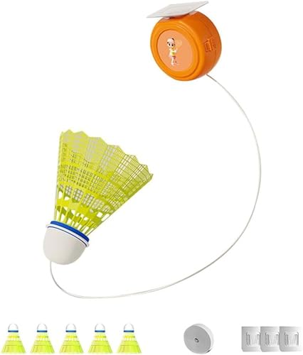 KeyoGoS Badminton-Trainingsgerät, Rebound-Training, elastisch, Einzelspieler, verstellbares Trainingsgerät, Badminton-Einzelspieler-Hilfe, Trainer, Badminton-Rebound-Training, elastisch KeyoGoS Badminton-Trainingsgerät, Rebound-Training, elastisch, Einzelspieler, verstellbares Trainingsgerät, Badminton-Einzelspieler-Hilfe, Trainer, Badminton-Rebound-Training, elastisch von KeyoGoS