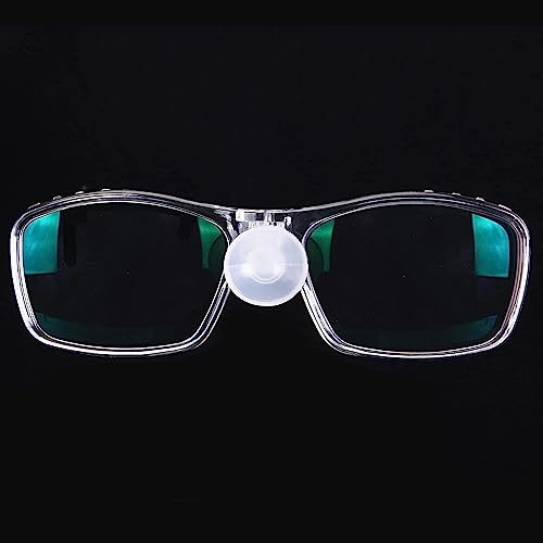 Khroom® Brillengläser Sehhilfe speziell für Schnorchelmasken z.B. Seaview Pro, Y, X, BC, 180, Z - für Kurzsichtige und Weitsichtige | individuelle Linsen -6.0 bis +6.0 (+0.5, Rechts) von Khroom