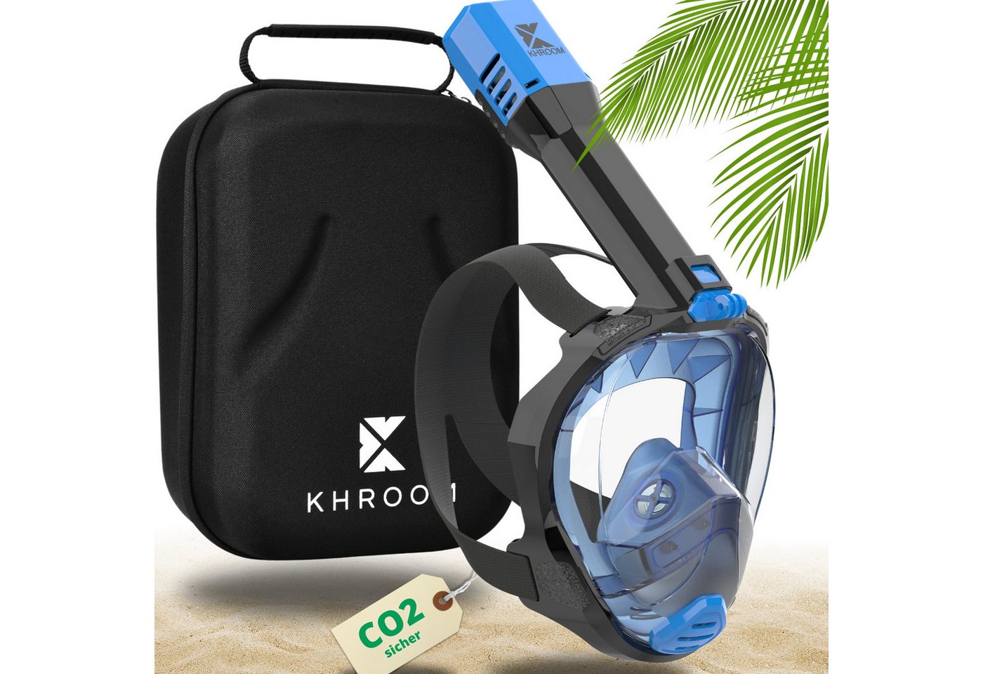 Khroom Schnorchel Schnorchelmaske Erwachsene Tauchermaske Vollgesichtsmaske Schnorcheln, Seaview Pro Khroom Schnorchel Schnorchelmaske Erwachsene Tauchermaske Vollgesichtsmaske Schnorcheln, Seaview Pro von Khroom