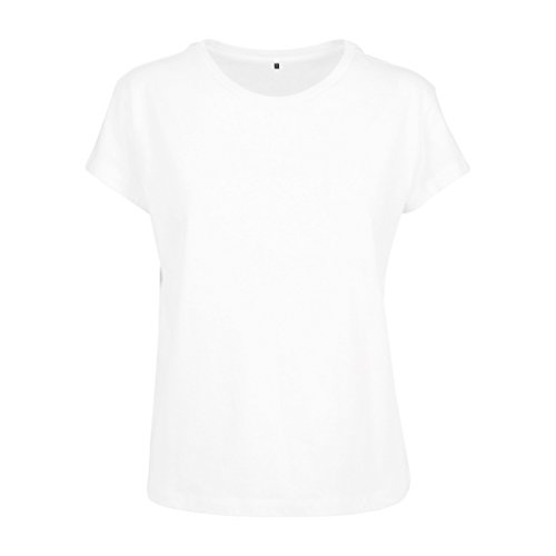Build Your Brand Damen BY052-Ladies Box Tee T-Shirt, White, S Build Your Brand Damen BY052-Ladies Box Tee T-Shirt, White, S von Build Your Brand