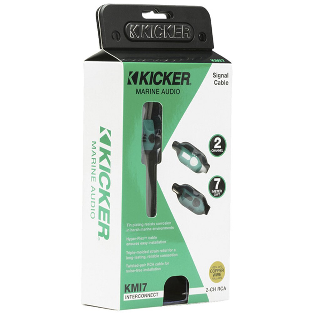 Kicker 7 Marine Series 2 Channels Interconected Modules Silber Kicker 7 Marine Series 2 Channels Interconected Modules Silber von Kicker
