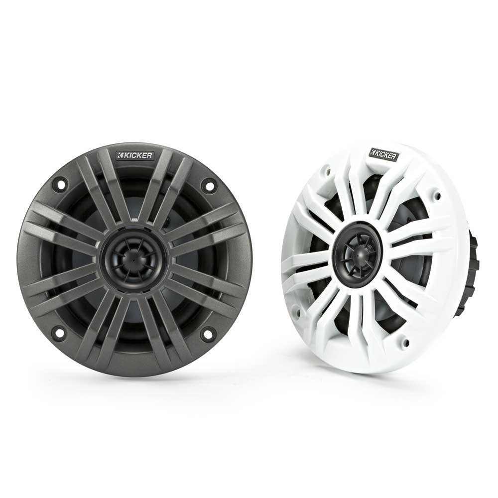 Kicker Km 4´´ Coaxial Speaker Weiß,Grau 150W Kicker Km 4´´ Coaxial Speaker Weiß,Grau 150W von Kicker