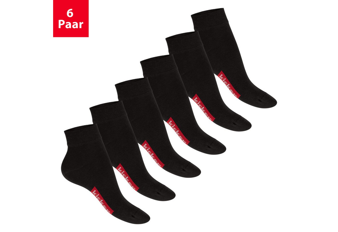 Kicker Kurzsocken Damen und Herren Sport Fan Socken kurze Baumwollsocken von Kicker