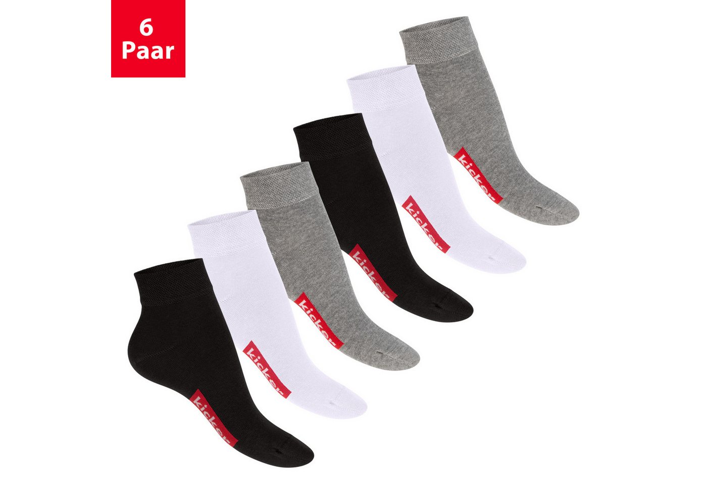 Kicker Kurzsocken Damen und Herren Sport Fan Socken kurze Baumwollsocken von Kicker