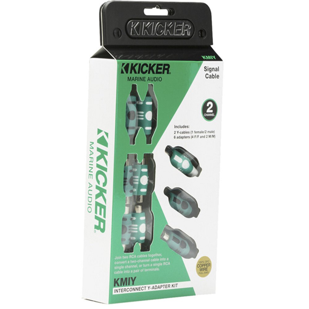 Kicker Marine Series Y Adaptor Remote Control Grün Kicker Marine Series Y Adaptor Remote Control Grün von Kicker