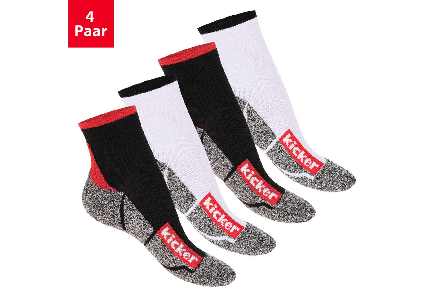 Kicker Sportsocken Sport Funktionssocken für Damen und Herren von Kicker