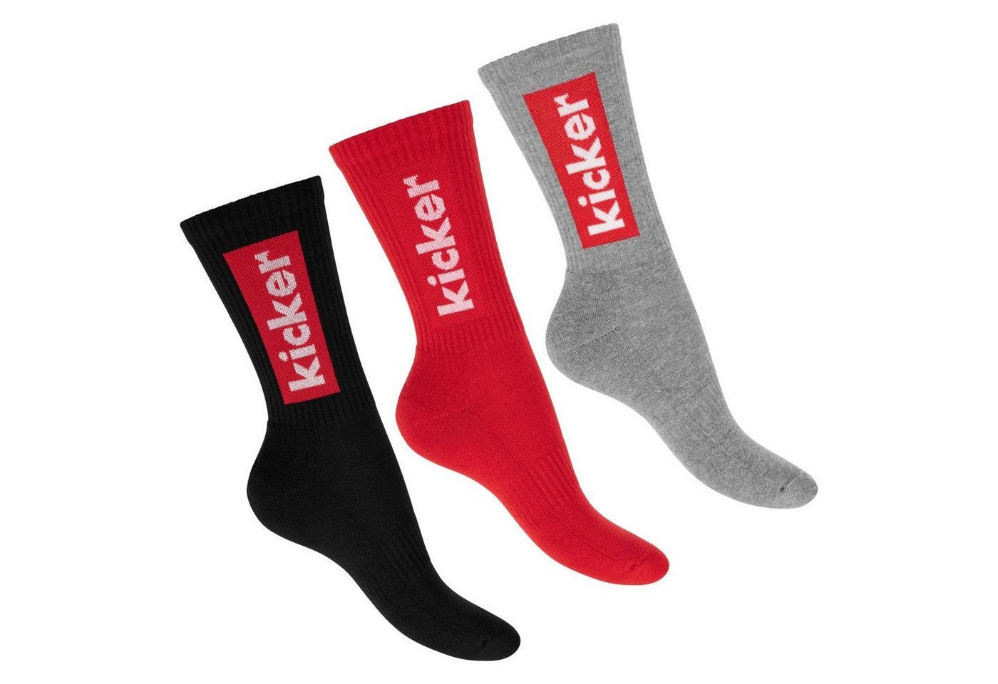 Kicker Tennissocken Crew Socks für Damen und Herren Kicker Tennissocken Crew Socks für Damen und Herren von Kicker