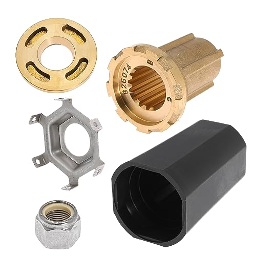 Kicofyee Flo-Torq II Naben-Kit ersetzt 835257Q1 für Mercury 60-300 PS Motoren für Mercruiser Alpha Bravo One Drives Kicofyee Flo-Torq II Naben-Kit ersetzt 835257Q1 für Mercury 60-300 PS Motoren für Mercruiser Alpha Bravo One Drives von Kicofyee