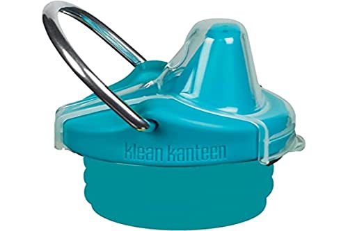 Kid Kanteen Unisex – Erwachsene Sippy Flasche, Kunststoff, Teal, One Size von Klean Kanteen