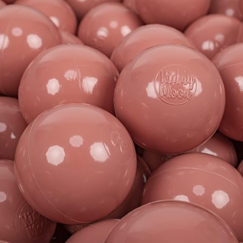 KiddyMoon 200 Bälle/7Cm Kinder Bälle Spielbälle Für Bällebad Baby Einfarbige Plastikbälle Made In EU, Lachsfarben KiddyMoon 200 Bälle/7Cm Kinder Bälle Spielbälle Für Bällebad Baby Einfarbige Plastikbälle Made In EU, Lachsfarben von KiddyMoon
