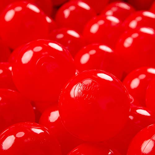 KiddyMoon 300 ∅ 7Cm Kinder Bälle Spielbälle Für Bällebad Baby Einfarbige Plastikbälle Made In EU, Rot KiddyMoon 300 ∅ 7Cm Kinder Bälle Spielbälle Für Bällebad Baby Einfarbige Plastikbälle Made In EU, Rot von KiddyMoon