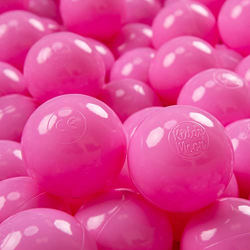 KiddyMoon 50 ∅ 7Cm Kinder Bälle Spielbälle Für Bällebad Baby Einfarbige Plastikbälle Made In EU, Rosa KiddyMoon 50 ∅ 7Cm Kinder Bälle Spielbälle Für Bällebad Baby Einfarbige Plastikbälle Made In EU, Rosa von KiddyMoon