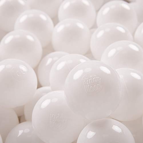 KiddyMoon 700 ∅ 7Cm Kinder Bälle Spielbälle Für Bällebad Baby Einfarbige Plastikbälle Made In EU, Weiß KiddyMoon 700 ∅ 7Cm Kinder Bälle Spielbälle Für Bällebad Baby Einfarbige Plastikbälle Made In EU, Weiß von KiddyMoon