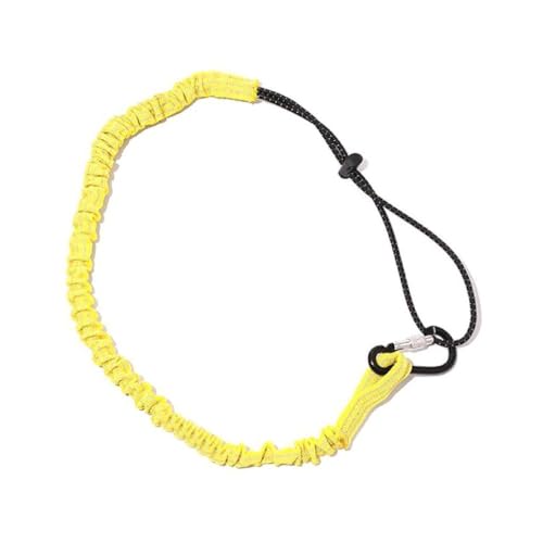 Tragbares Werkzeug Lanyard mit Schraubverschluss Karabiner Nylon Sicherheitsseil Sicherheit Bungee Tether Werkzeug Lanyard Einfach Zu Bedienen Dynamik Werkzeug Halteband Lanyard Mit Karabiner von KieTeiiK