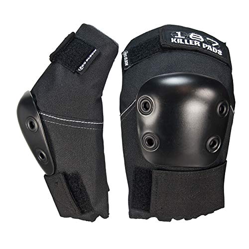 Killer Pads Schutzausrüstung Elbowpads Pro, Schwarz, L Killer Pads Schutzausrüstung Elbowpads Pro, Schwarz, L von 187 KILLER PADS