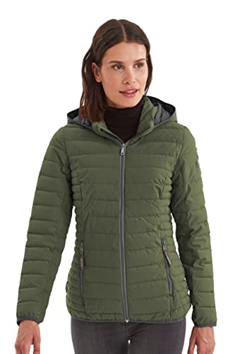 Killtec Damen Gauror Jr Casual Funktionsjacke In Daunenoptik Mit Abzippbarer Kapuze, laubgrün, 48 EU von G.I.G.A. DX