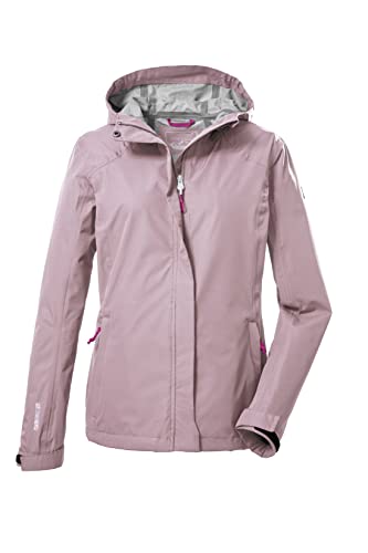 Killtec Damen 2 1/2 Lagen Funktionsjacke/Outdoorjacke mit Kapuze, packbar KOS 49 WMN JCKT; mauve, 42, 39167-000 von Killtec