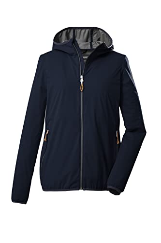 Killtec Damen 2-Lagen Funktionsjacke/Outdoorjacke mit Kapuze, packbar KOS 61 WMN JCKT; dunkelnavy, 42, 39175-000 von Killtec