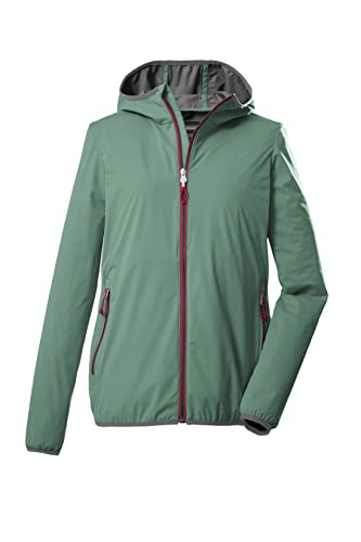 Killtec Damen 2-Lagen Funktionsjacke/Outdoorjacke mit Kapuze, packbar KOS 61 WMN JCKT; pistazie, 36, 39175-000 von Killtec