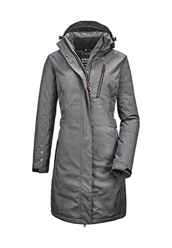 Killtec Damen Funktionsparka Mit Abzippbarer Kapuze Alisi, anthrazit, 46, 32730-000 Killtec Damen Funktionsparka Mit Abzippbarer Kapuze Alisi, anthrazit, 46, 32730-000 von Killtec