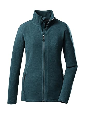 killtec Damen Fleecejacke WMN FLC JCKT 8, dunkel aquaverde, 36, 39053-000 von Killtec