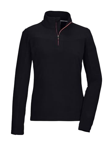 Killtec Damen Fleeceshirt KSW 317 WMN FLC, Farbe:schwarz blau, Größe:42 von Killtec