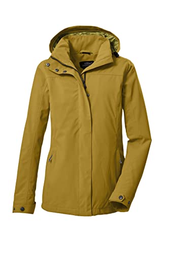 killtec Damen Funktionsjacke/Outtdoorjacke mit abzippbarer Kapuze KOS 92 WMN JCKT, dunkelgelb, 36, 39145-000 killtec Damen Funktionsjacke/Outtdoorjacke mit abzippbarer Kapuze KOS 92 WMN JCKT, dunkelgelb, 36, 39145-000 von Killtec