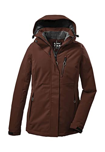 Killtec Damen Outdoorjacke Funktionsjacke mit abzippbarer Kapuze KOW 140 WMN Jckt wasserdicht, Winddicht, atmungsaktiv 00544-herbstlaub 48 Killtec Damen Outdoorjacke Funktionsjacke mit abzippbarer Kapuze KOW 140 WMN Jckt wasserdicht, Winddicht, atmungsaktiv 00544-herbstlaub 48 von Killtec