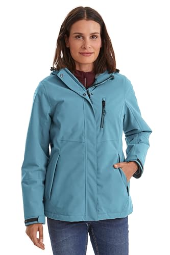 Killtec Damen Outdoorjacke Funktionsjacke mit abzippbarer Kapuze KOW 140 WMN Jckt wasserdicht, Winddicht, atmungsaktiv 00841-sturmblau 44 Killtec Damen Outdoorjacke Funktionsjacke mit abzippbarer Kapuze KOW 140 WMN Jckt wasserdicht, Winddicht, atmungsaktiv 00841-sturmblau 44 von Killtec