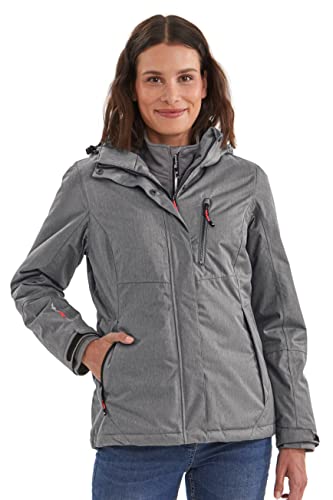Killtec Damen Funktionsjacke Mit Abzippbarer Kapuze Nira, anthrazit, 46, 32262-000 Killtec Damen Funktionsjacke Mit Abzippbarer Kapuze Nira, anthrazit, 46, 32262-000 von Killtec