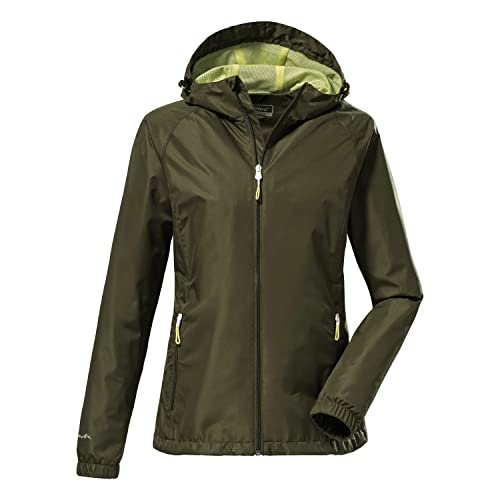 killtec Damen Funktionsjacke mit Kapuze, Packbar, Normal, Dunkeloliv, 44 killtec Damen Funktionsjacke mit Kapuze, Packbar, Normal, Dunkeloliv, 44 von Killtec
