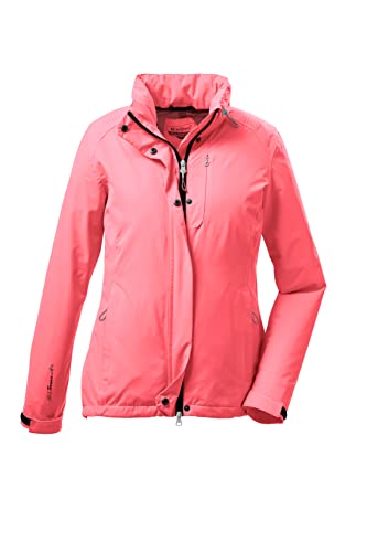 killtec Damen Funktionsjacke mit einrollbarer Kapuze, packbar KOS 25 WMN JCKT, coral pink, 42, 38287-000 von Killtec