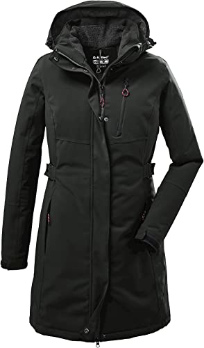 killtec Damen Funktionsparka/Parka mit abzippbarer Kapuze - KOW 165 WMN PRK, dunkeloliv, 42, 37726-000 von Killtec