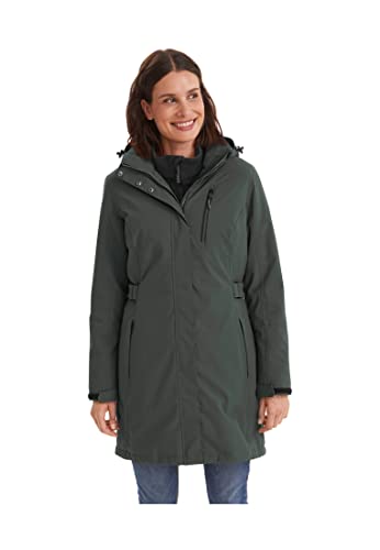 Killtec Damen Parka Funktionsparka mit abzippbarer Kapuze KOW 165 WMN PRK wasserdicht, Winddicht, atmungsaktiv 00787-dunkel blaugrün 48 Killtec Damen Parka Funktionsparka mit abzippbarer Kapuze KOW 165 WMN PRK wasserdicht, Winddicht, atmungsaktiv 00787-dunkel blaugrün 48 von Killtec