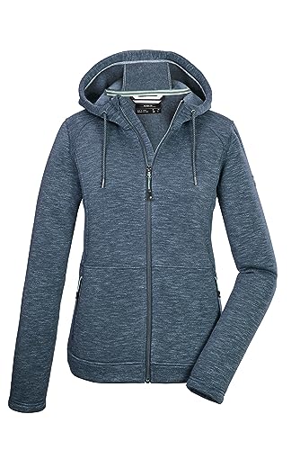 killtec Damen Jacke mit Kapuze/Powerstretchjacke KOW 6 WMN FLX JCKT, petrol, 36, 39681-000 von Killtec