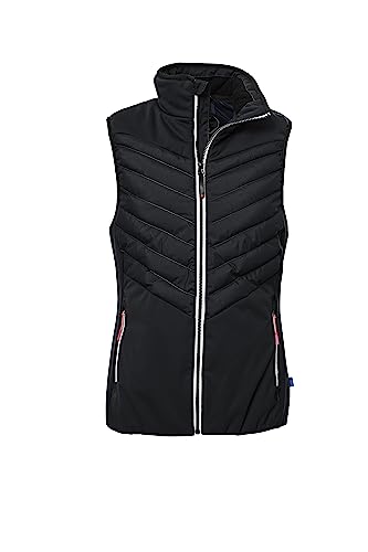 killtec Damen KOW 33 WMN QLTD VST Steppweste/Weste mit Stehkragen, schwarz blau, 40 killtec Damen KOW 33 WMN QLTD VST Steppweste/Weste mit Stehkragen, schwarz blau, 40 von Killtec