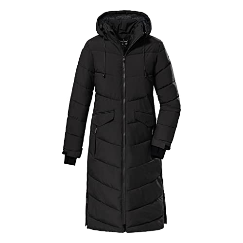 Killtec Damen Kow 62 Wmn Qltd Ct Wintermantel Mantel in Daunenoptik mit Kapuze, Schwarz, 42 EU Killtec Damen Kow 62 Wmn Qltd Ct Wintermantel Mantel in Daunenoptik mit Kapuze, Schwarz, 42 EU von Killtec