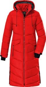Killtec Damen Kow 62 Wmn Qltd Ct Wintermantel Mantel in Daunenoptik mit Kapuze, dunkelrot, 36 EU Killtec Damen Kow 62 Wmn Qltd Ct Wintermantel Mantel in Daunenoptik mit Kapuze, dunkelrot, 36 EU von Killtec