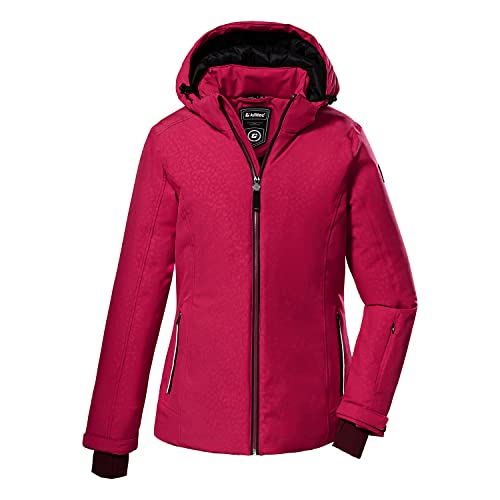 Killtec Damen Ksw 111 Wmn Jckt Skijacke Funktionsjacke mit abzippbarer Kapuze und Schneefang, Rosa, 42 EU von Killtec