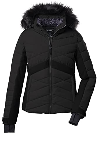 Killtec Damen Ksw 210 Wmn Qltd Jckt Skijacke Jacke in Daunenoptik mit abzippbarer Kapuze und Schneefang, Schwarz, 40 EU Killtec Damen Ksw 210 Wmn Qltd Jckt Skijacke Jacke in Daunenoptik mit abzippbarer Kapuze und Schneefang, Schwarz, 40 EU von Killtec