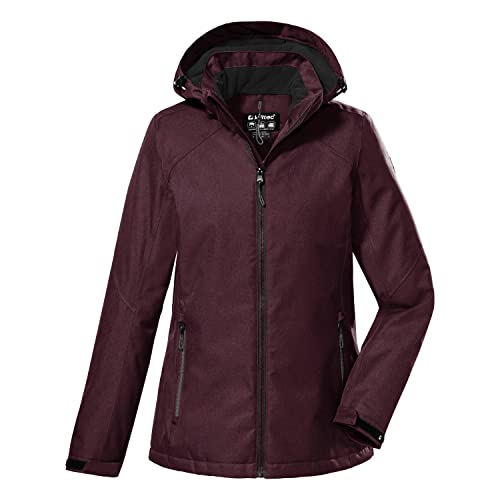 killtec Damen Outdoorjacke/Funktionsjacke mit abzippbarer Kapuze KOW 142 WMN JCKT, pflaume, 42, 38878-000 von Killtec