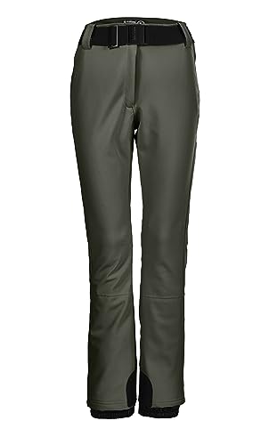 killtec Damen Skihose/Softshell Hose mit Schneefang und Gürtel KSW 221 WMN SKI SFTSHLL PNTS, Oliv, 40, 37328-000 killtec Damen Skihose/Softshell Hose mit Schneefang und Gürtel KSW 221 WMN SKI SFTSHLL PNTS, Oliv, 40, 37328-000 von Killtec