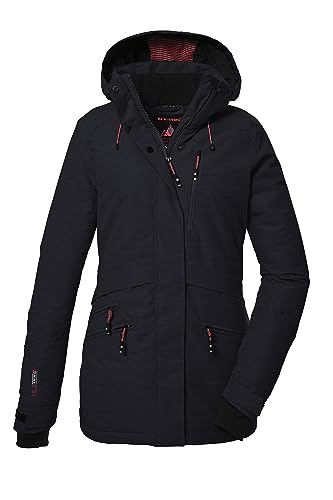 killtec Damen Skijacke/Funktionsjacke mit abzippbarer Kapuze und Schneefang KSW 110 WMN SKI JCKT, schwarz blau, 38, 40976-000 killtec Damen Skijacke/Funktionsjacke mit abzippbarer Kapuze und Schneefang KSW 110 WMN SKI JCKT, schwarz blau, 38, 40976-000 von Killtec